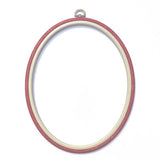 Nurge - Nurge Flexi Hoops Oval 22 x 27cm (8.7" x 10.6"): Sand - Pisgah Needleworks