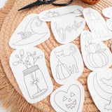 Olmsted Needlework Co. - Stick & Stitch Halloween Embroidery Patterns - Pisgah Needleworks