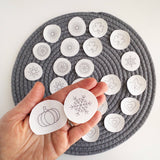 Olmsted Needlework Co. - Mini Stick and Stitch Embroidery Sampler Patterns - Pisgah Needleworks