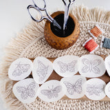 Olmsted Needlework Co. - Butterfly Stick and Stitch Embroidery Patterns - Pisgah Needleworks