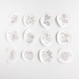 Olmsted Needlework Co. - Stick and Stitch Berry Embroidery Patterns - Pisgah Needleworks