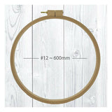 Nurge - Nurge Beech Quilt Hoops: 600mm (23.6") x 24mm (1") Deep - Pisgah Needleworks