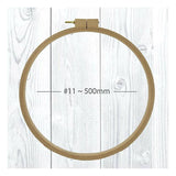 Nurge - Nurge Beech Quilt Hoops: 700mm (27.5") x 24mm (1") Deep - Pisgah Needleworks