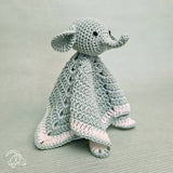 Hardicraft USA - DIY Crochet Kit - Elephant Cuddle Cloth - Pisgah Needleworks