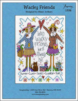 Wacky Friends Cross Stitch Pattern – Imaginating by Diane Arthurs