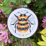 Bee Kind Cross Stitch Kit – Love Poppet Beginner Set