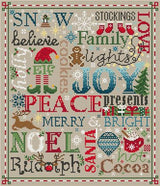 A Type of Christmas Cross Stitch Pattern – Erin Elizabeth Designs