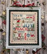 A Type of Christmas Cross Stitch Pattern – Erin Elizabeth Designs