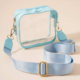 Lilla Haven - Game Day Clear Crossbody Bag: Gold / One / 4YG79001 - Pisgah Needleworks