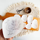 Olmsted Needlework Co. - Bird Embroidery Stick and Stitch Patterns - Pisgah Needleworks