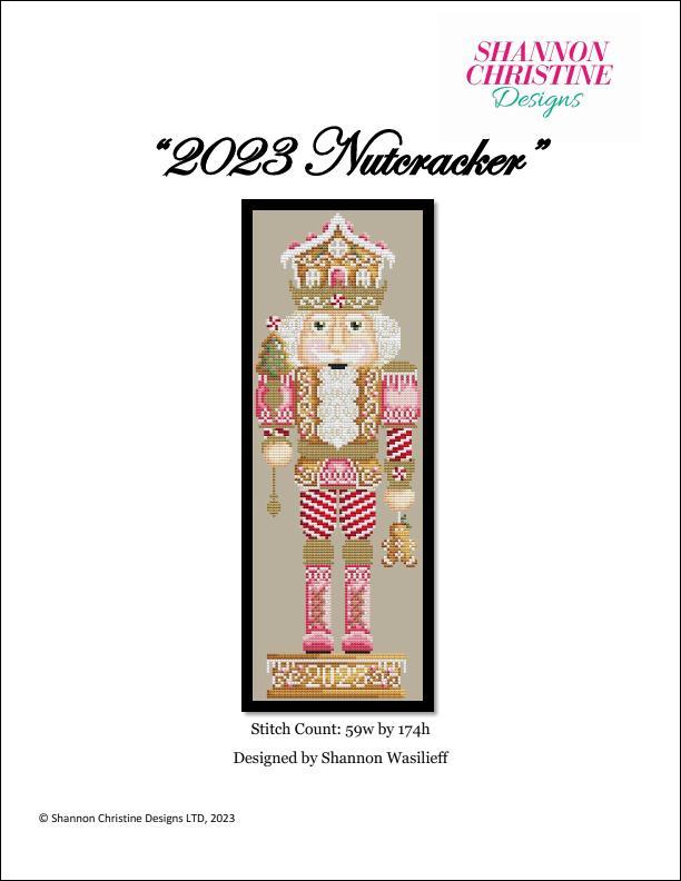 2023 Nutcracker Cross Stitch Pattern – Shannon Christine Designs