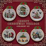 Creepy Christmas Village Ornament Set – Lola Crow Cross Stitch Pattern