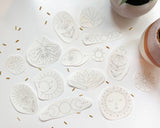 Urbann Nest - Celestial Embroidery Stick and Stitch Packs - Pisgah Needleworks