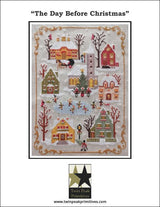 The Day Before Christmas Cross Stitch Pattern – Twin Peak Primitives