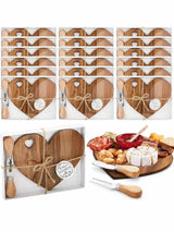 The Tinkerbox LLC - Cheese Board: Round Handled Bamboo - Pisgah Needleworks