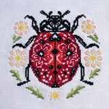Lil’ Ladybird Cross Stitch Kit – Love Poppet Beginner Set