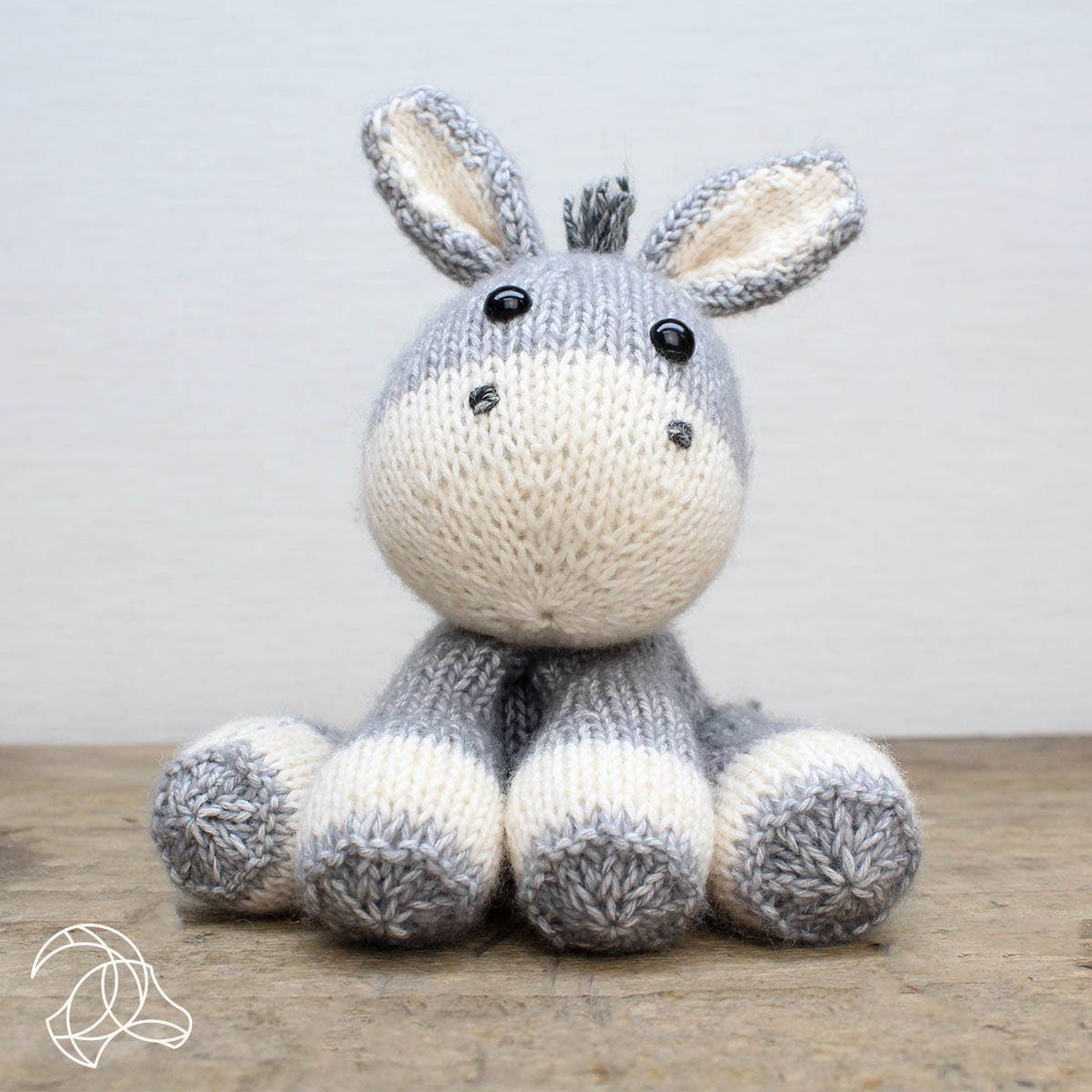 Hardicraft USA - DIY Knitting Kit - Lente Donkey - Pisgah Needleworks