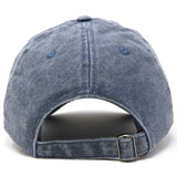 Dalix - DALIX Mens Pigment Dyed Washed Cotton Cap Unstructured: Washed Navy Blue - Pisgah Needleworks