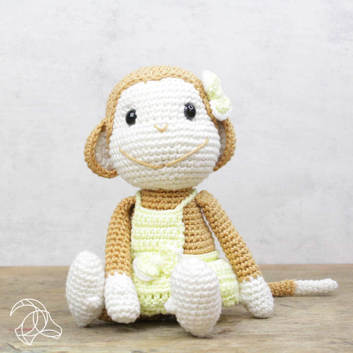 Hardicraft DIY Crochet Kit – Nikki the Monkey