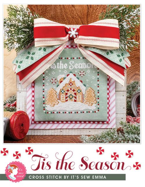 ’Tis the Season – Gingerbread House Cross Stitch Pattern by It’s Sew Emma