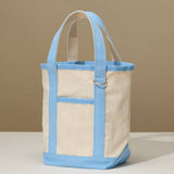Lilla Haven - EcoCharm Cotton Everywhere-Carry Canvas Tote Bag -Small Size: Navy / One-size / 5DG78049 - Pisgah Needleworks