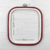 Nurge - Nurge Flexi Hoops Square  180mm (7") X 200mm (8"): Sand / 180mm(7") x 200mm(8") - Pisgah Needleworks