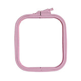 Nurge - Nurge Square Plastic Hoops 145 x 165mm (5.7" x 6 1/2"): Pastel Lilac / 165 x 145mm ( 6 1/2" x 5 3/4") - Pisgah Needleworks