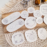 Olmsted Needlework Co. - Stick and Stitch Bee Embroidery Patterns - Pisgah Needleworks