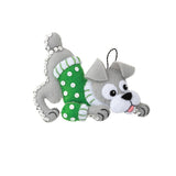 Bucilla Dogs in Ugly Sweaters Felt Ornament Kit – Set of 5 Christmas Dog Ornaments
