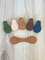 KW Laser Supplies - Leather Magnetic Bookmark: Brown - Pisgah Needleworks