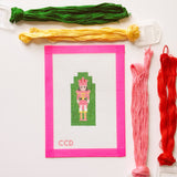 Cotswold Co Designs - Hand Painted Nutcracker 4” Needlepoint Canvas 13 Mesh - Pisgah Needleworks