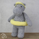 Hardicraft USA - DIY Crochet Kit - Henny Hippo - Pisgah Needleworks