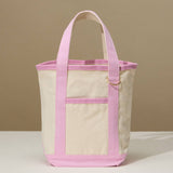 Lilla Haven - EcoCharm Cotton Everywhere-Carry Canvas Tote Bag -Small Size: Red / One-size / 5DG78049 - Pisgah Needleworks