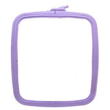 Nurge - Nurge Square Plastic Hoops 280 x 250mm (11" X 10"): Grey / 280 x 250mm ( 11" x 10") - Pisgah Needleworks