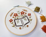 Urbann Nest - Book Lovers No. 1 Embroidery Kit - Pisgah Needleworks
