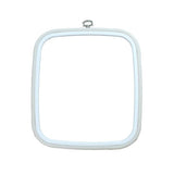Nurge - Nurge Flexi Hoops Square  180mm (7") X 200mm (8"): Sand / 180mm(7") x 200mm(8") - Pisgah Needleworks