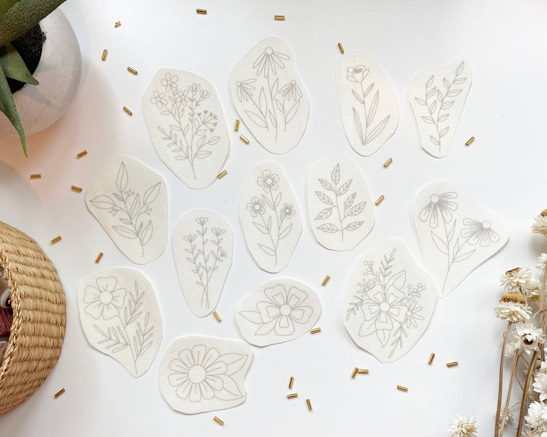 Urbann Nest - Wildflower Embroidery Stick and Stick Pack - Pisgah Needleworks