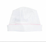 Southern Proper Blanks - Hat - Picot Trim: White w/ White trim - Pisgah Needleworks
