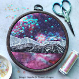 Nurge - Nurge Flexi Hoops Round 13.5cm (5.3"): Sand - Pisgah Needleworks