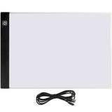 Light pad with USB cable on a white background