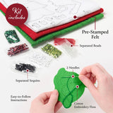 Bucilla 12 Days of Christmas Felt Ornament Kit – Set of 12 Holiday Ornaments