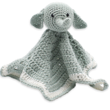 Hardicraft USA - DIY Crochet Kit - Elephant Cuddle Cloth - Pisgah Needleworks