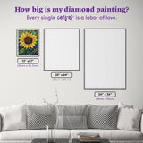 Diamond Art Club - Golden Majesty: Round with 54 Colors including 2 ABs and 2 Fairy Dust Diamonds / 18,600 / 13" x 17" (33cm x 42.7cm) - Pisgah Needleworks