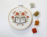 Urbann Nest - Book Lovers No. 1 Embroidery Kit - Pisgah Needleworks