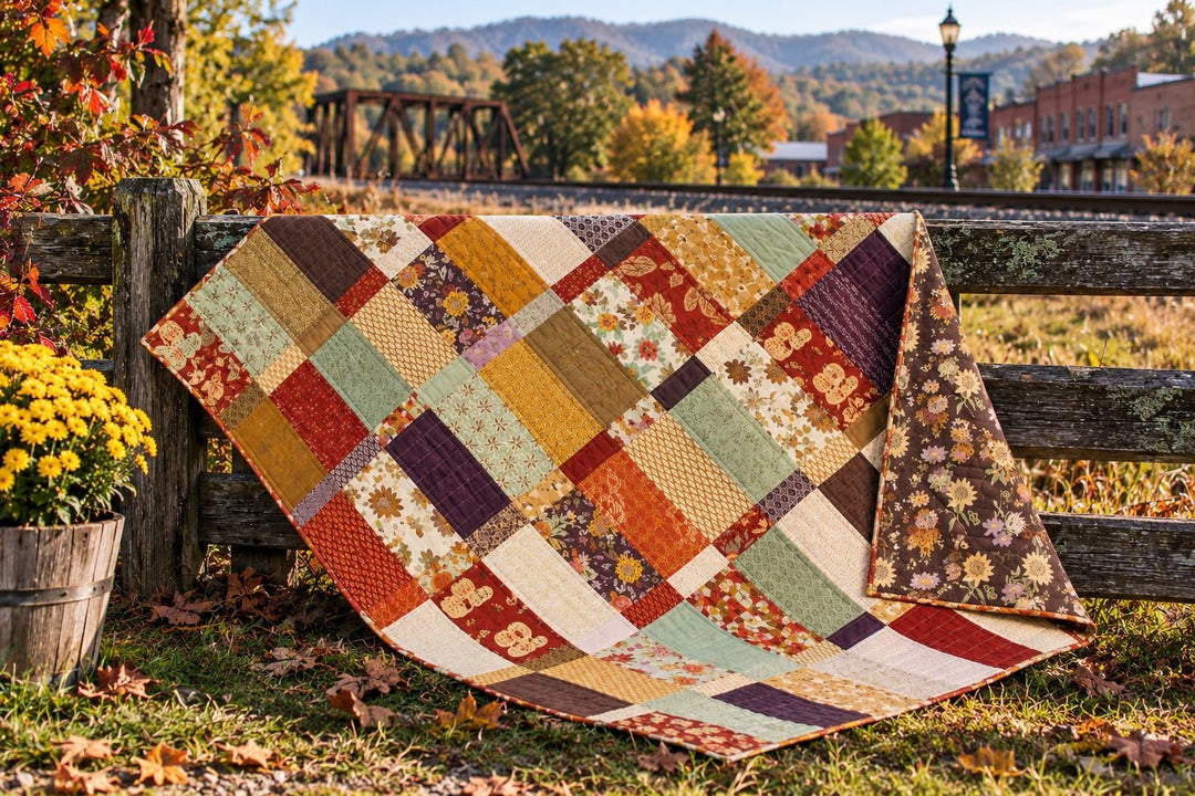 A Simple Moda Quilt for the Fabric You Couldn't Resist - Pisgah Needleworks