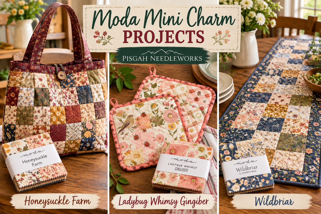 It's Not a Scrap. It's a Mini Charm Pack. And It's More Versatile Than You Think. - Pisgah Needleworks
