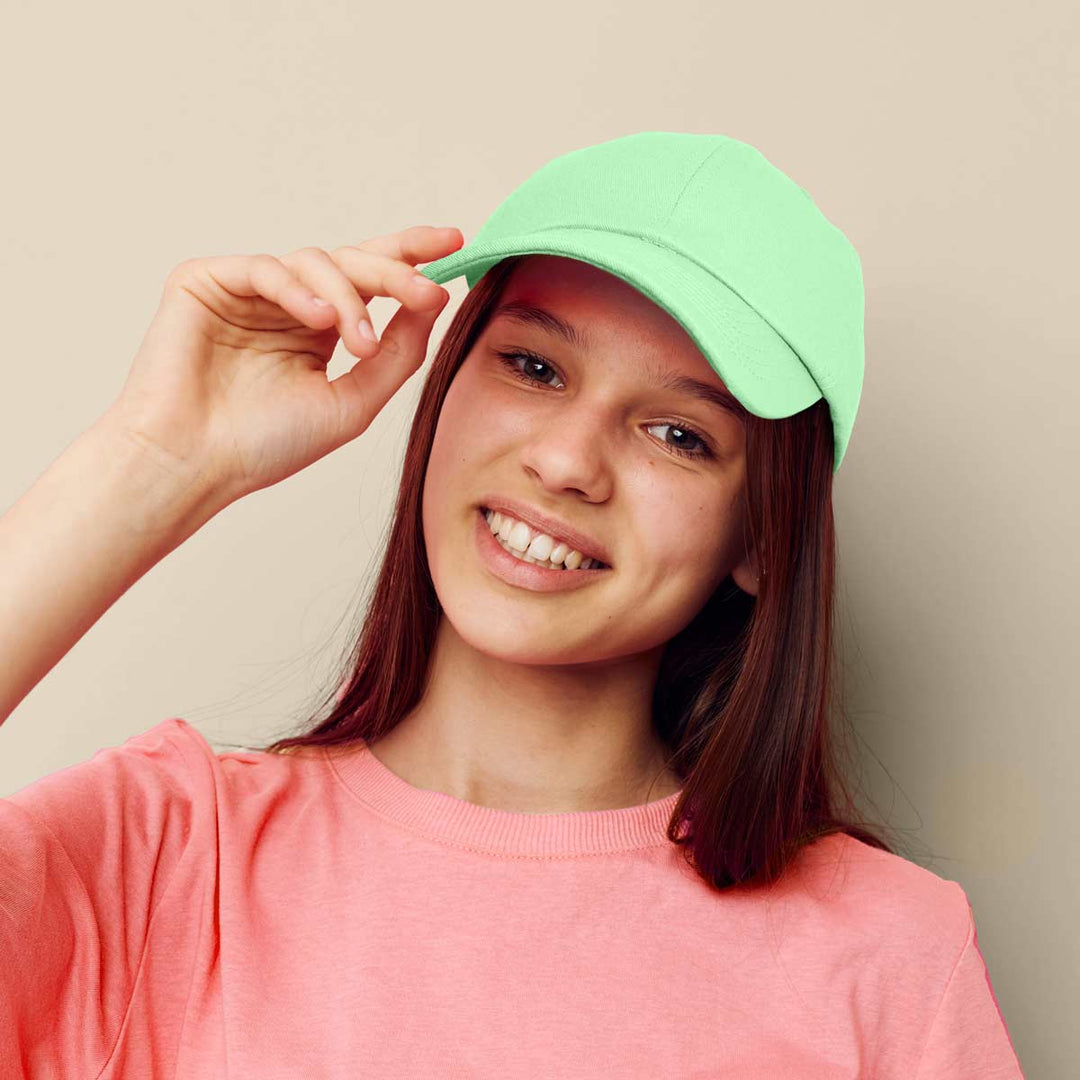 Dalix - Dalix Womens Pastel Lovers Cap: Green - Pisgah Needleworks