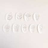 Olmsted Needlework Co. - Stick and Stitch Mushroom Embroidery Patterns - Pisgah Needleworks