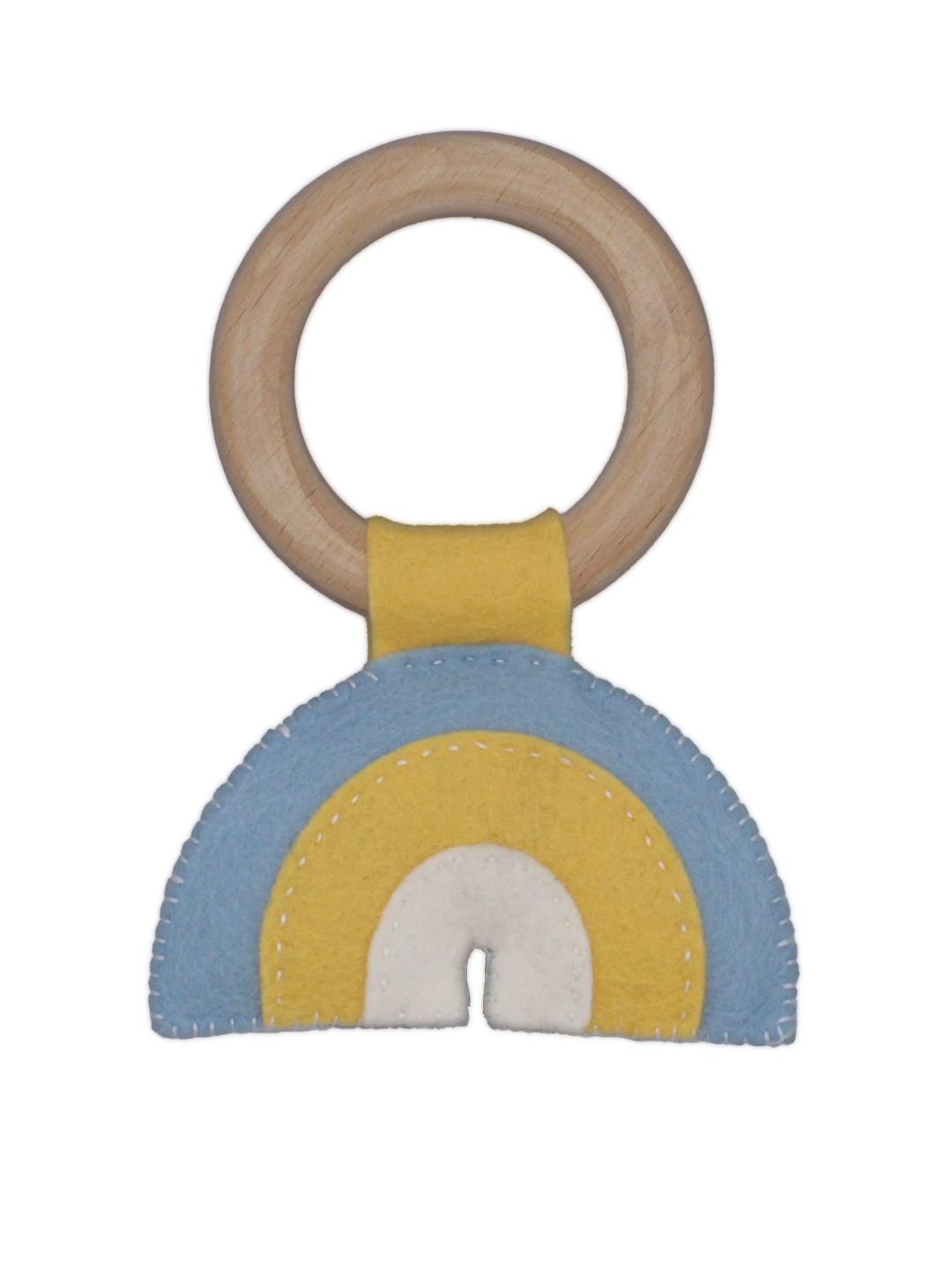 Hardicraft USA - DIY Felt Kit - Rainbow Rattle - Blue