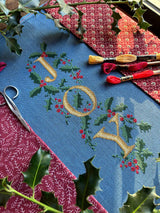 Love Poppet – Festive Joy Cross Stitch Pattern | Christmas Printed Chart